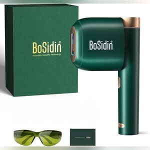 BoSidin IPL Hair Removal Painless Ice-Cooling Laser 2-in-1 Face Rejuvenation New